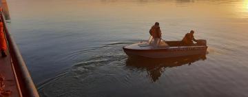 Тело упавшего с судна в Дунай в порту Рени моряка нашли в Румынии